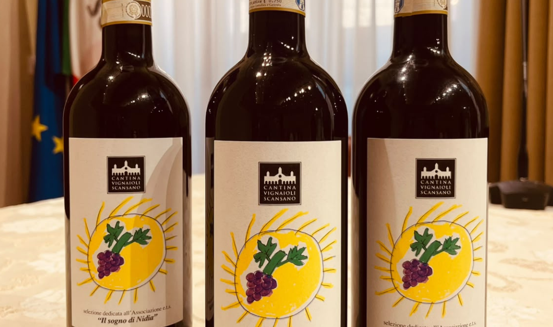 CANTINA VIGNAIOLI MORELLINO DI SCANSANO PRESENTA L’ETICHETTA SOLIDALE DI ROGGIANO IN COLLABORAZIONE CON IL SOGNO DI NIDIA