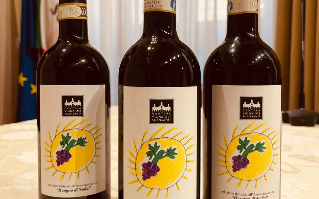 CANTINA VIGNAIOLI MORELLINO DI SCANSANO PRESENTA L’ETICHETTA SOLIDALE DI ROGGIANO IN COLLABORAZIONE CON IL SOGNO DI NIDIA